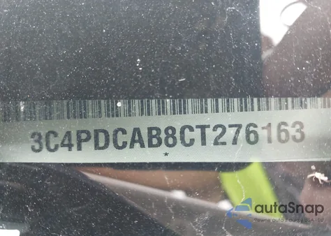 2012 Dodge Journey Se/Avp z USA, uszkodzony, nr VIN 3C4PDCAB8CT276163